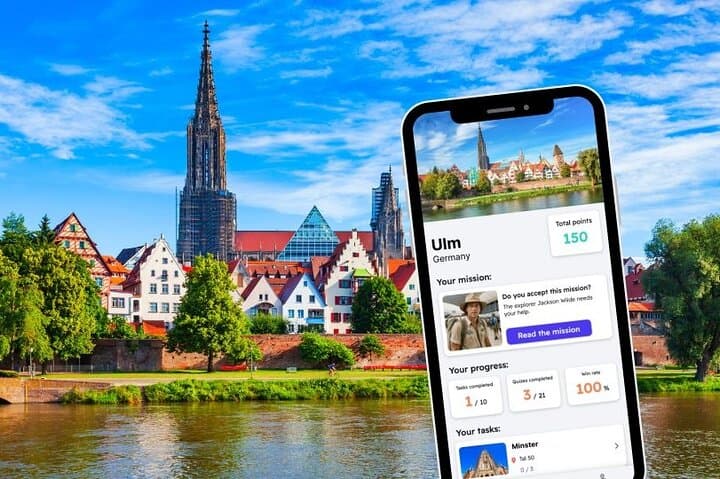 Ulm City Exploration Game and Tour on your Phone