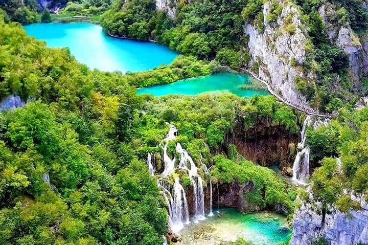 Private Tour Zagreb-Plitvice Lakes-Split Self-guided tickets inc