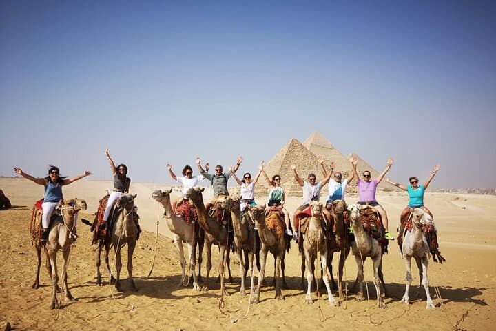 Hurghada : Grand Egyptian Museum & Pyramids in small group