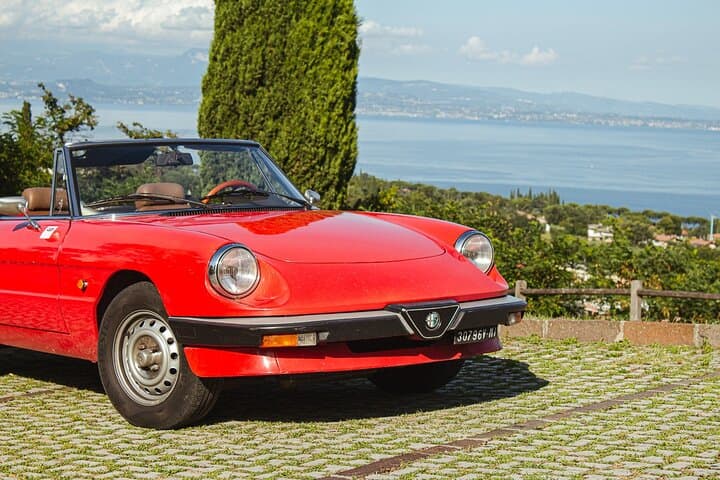 Vintage Car Experience on Lake Garda