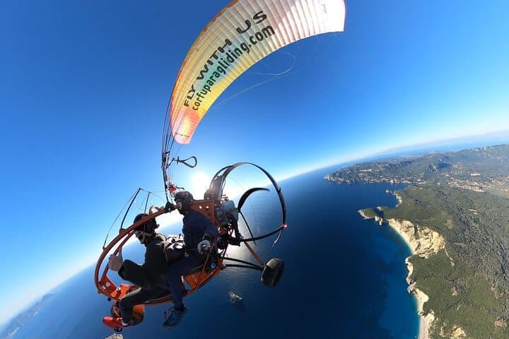 Paramotor Trike Flight at Corfu