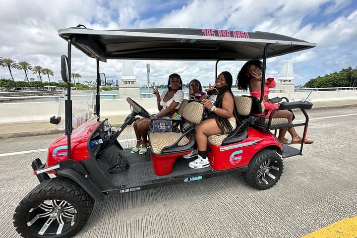 Private Golf Cart Tour of Miami Beach