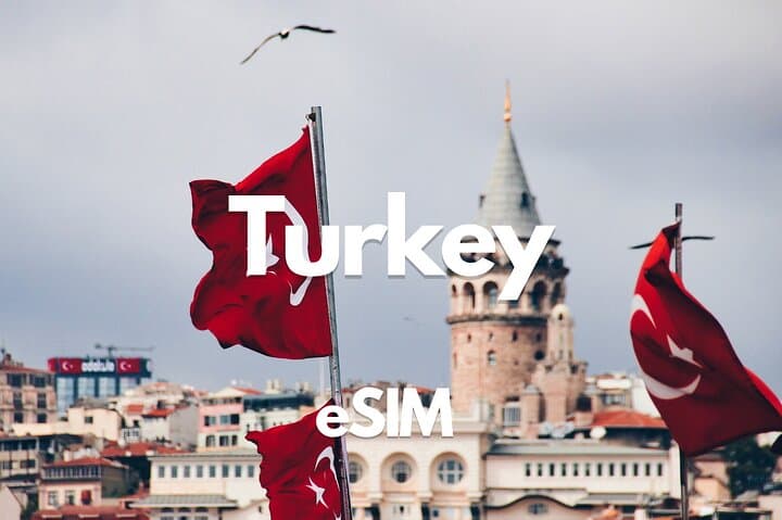 Turkey Data eSIM (Instant Delivery)