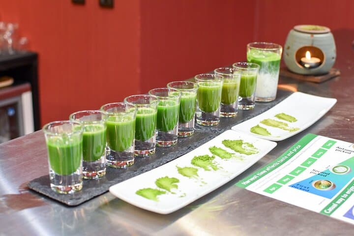 Matcha Making Experience and Matcha Comparison in Tokyo