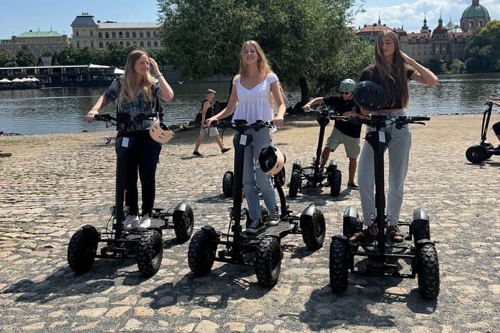 Prague Castle E-scooter Tour