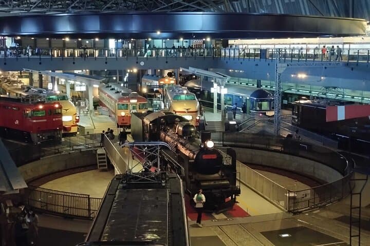 Japanese Railway History Tour at the Railway Museum from Tokyo