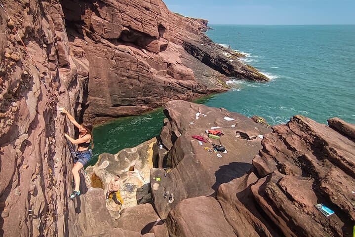 Private Rock Climbing in Scotland with Certified Instructor