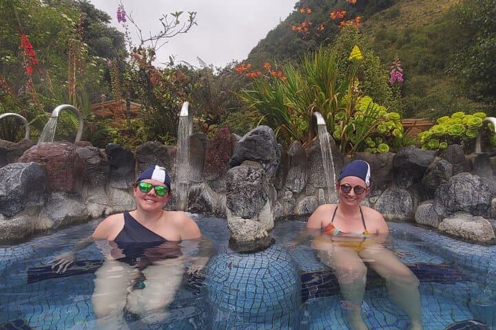 Papallacta hot springs and hiking in the forest