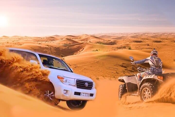 Dubai Red Dunes Safari, Camel Ride & Live BBQ