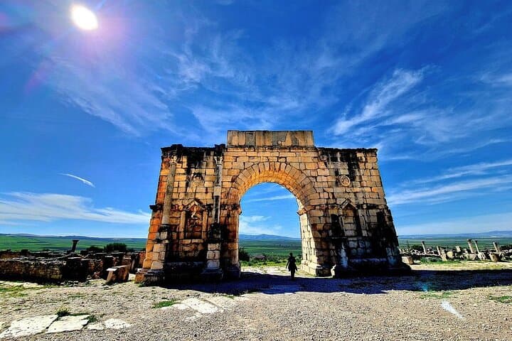 Exploring Meknes and Volubilis Departure From Fes with Group
