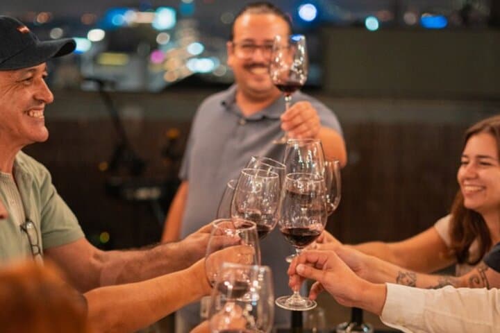 Lisbon: Rooftop Wine Tasting with Live Traditional Fado