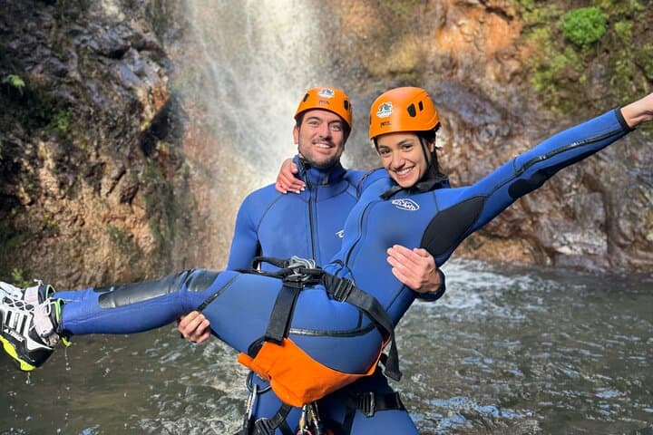 Canyoning at Camacha Madeira Island