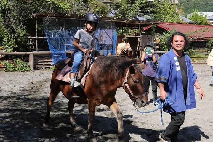 Private Horse Interaction Experience near Mt. Fuji