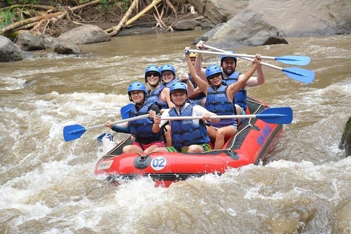 Ubud White Water Rafting with Buffet Lunch