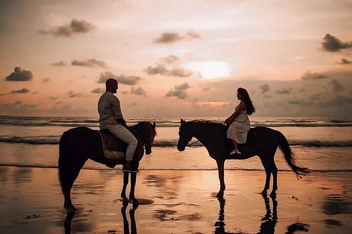 Bali Horse Riding Seminyak Beach Experience Private Transport