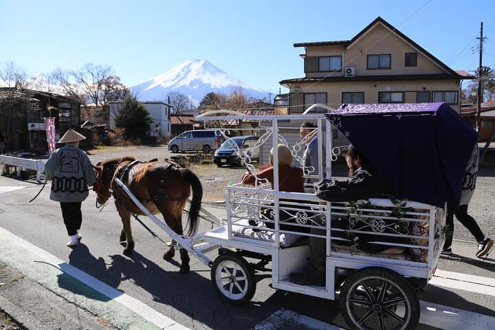 Horse Carriage Ride with Mt. Fuji Views