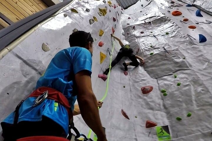 Climbing gym in Floripa