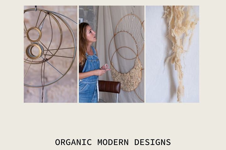 ART & WINE with Leela Romeo Mallorquin Textile Artist