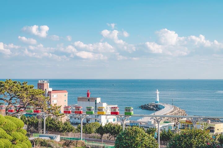 Busan Top Coastal Highlights with Gamcheon Village & Sky Capsule