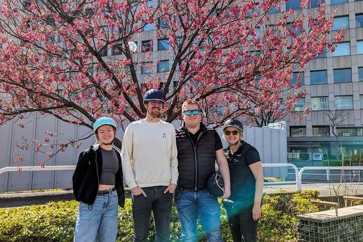 Tokyo Sakura Wonderful Viewing Tour by E Bike