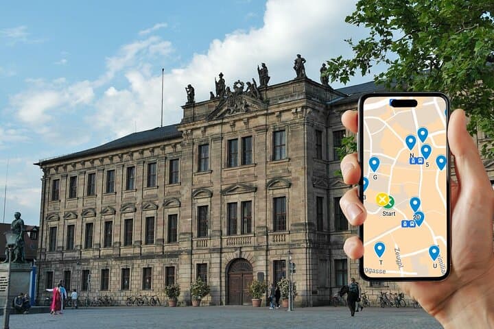 Self-guided scavenger hunt and city game in Erlangen