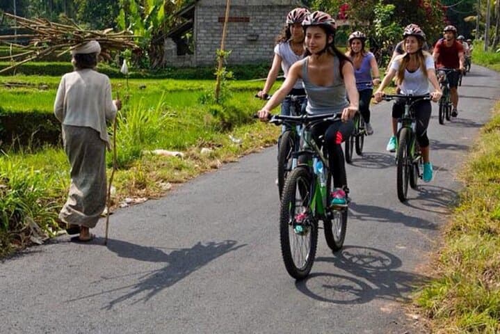 Bali Cycling Explore Village and Firefly Conservation with Lunch
