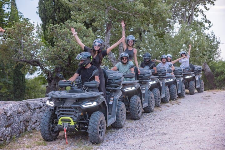 Private Split Walking Tour, Mountain Quad And Wine Adventure