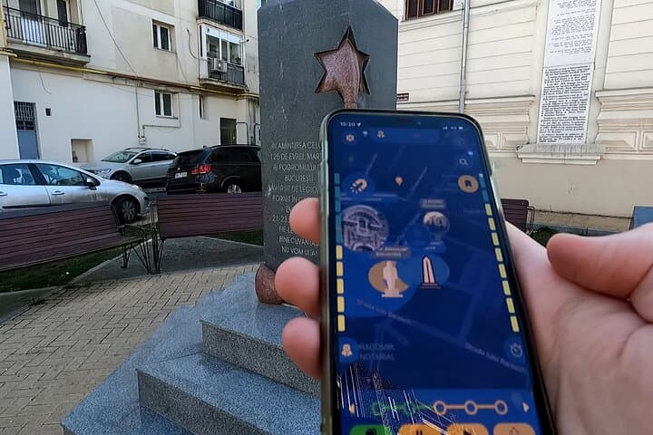 Jewish Bucharest GPS App Walking Tour Mobile Game