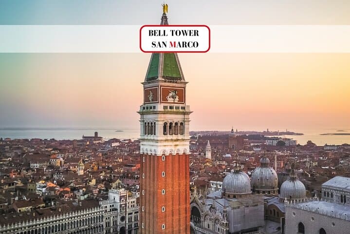 Bell Tower Priority Entry & Rialto Bridge Walking Tour of Venice