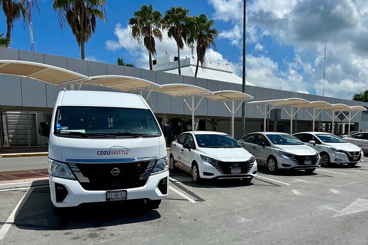 Cheapest Shared Shuttle from Cozumel Airport 2 Hotels in Cozumel