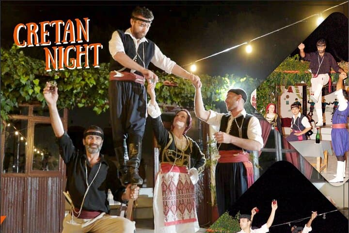 Cretan Evening with Traditional Dinner and Dance Show