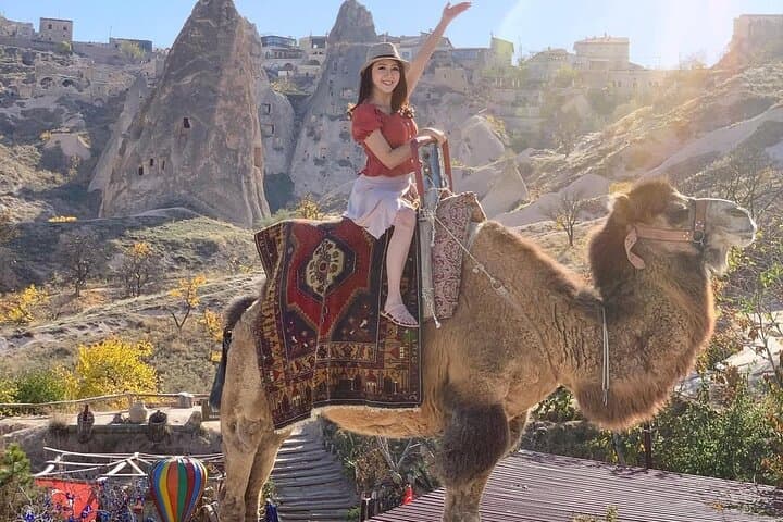 Cappadocia Camel Ride at Sunset Sunrise or Daytime
