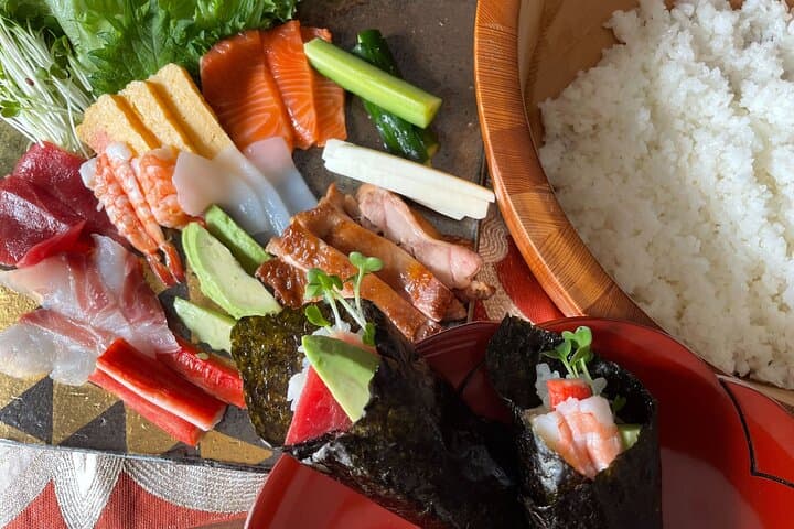 Japanese Cooking Class near Tokyo Tower with Food Tasting