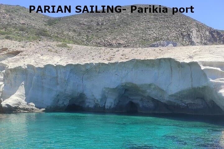 ParianSailing SeaTour to Blue Lagoon SeaCaves Despotico -Parikia