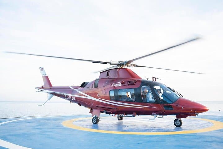 Unforgettable Helicopter Tour Over Bodrum