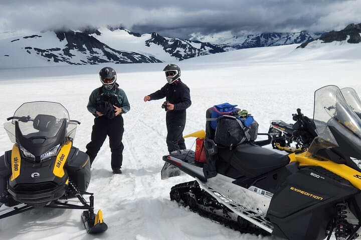 Private Summer Snowmobile / Helicopter Tour