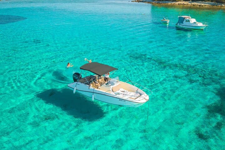 Blue Lagoon and 3 Islands Private Tour from Trogir and Split