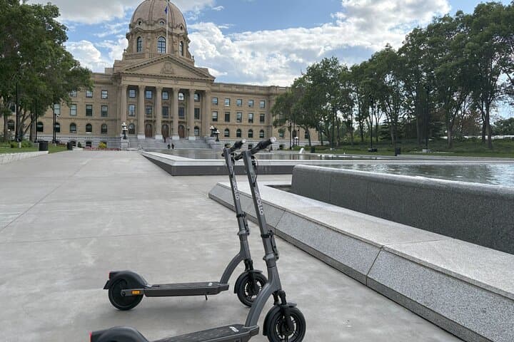 Edmonton City Highlights 2 Hour E-Scooter Tour