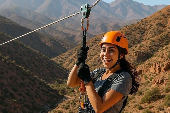 Zipline Adventure at Terre d’Amanar and visite berber villages