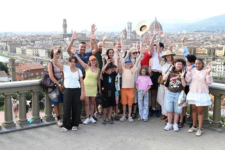Uphill to Piazzale Michelangelo & San Miniato Basilica Panoramic Walking Tour