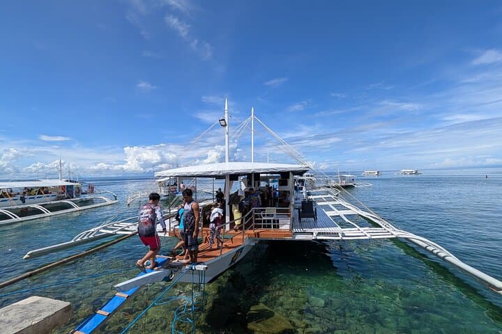 From Cebu: Island Hopping to 3 islands with BBQ lunch