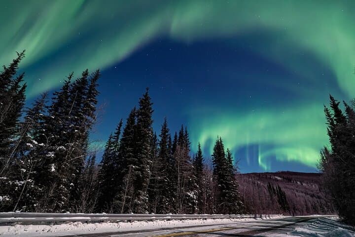 Chena Hot Springs plus Aurora Chase Tour