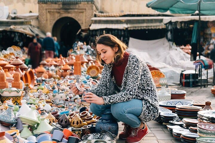 Marrakech Morning Souk Shopping Tour Guide and Bargain Support