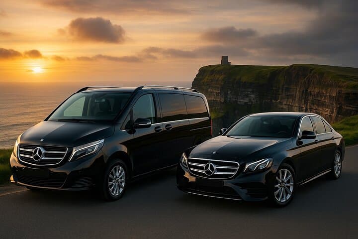 Doonbeg: Private transfer to & from Cork | Premium Vehicles