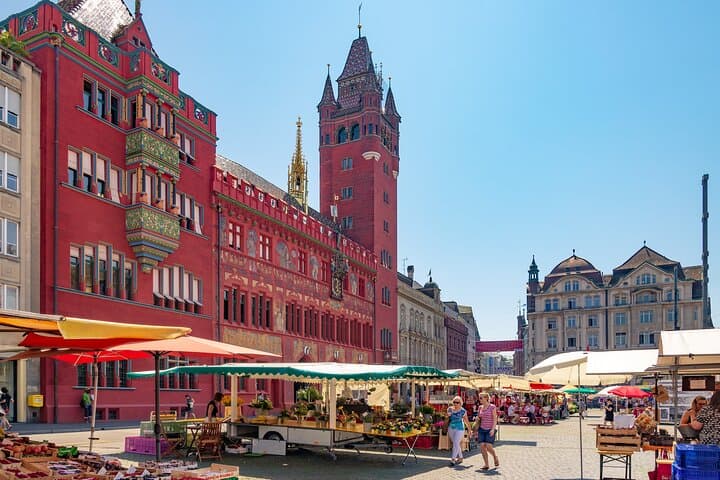 Basel Farmer's Market, Cheese, Chocolate & Pastry Tour