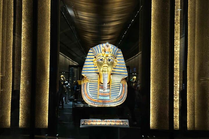 Grand Egyptian Museum: King Tut Gallery, Solar Boat & Lunch