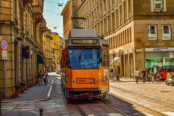 Milan City Tour by Historic Tram - Semi Private tour