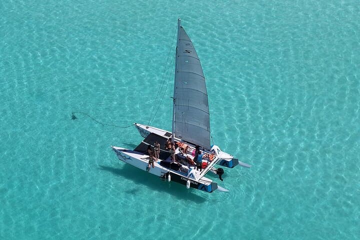 Bacalar Lagoon Private Catamaran Lunch and Drinks from Costa Maya