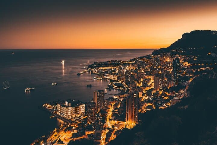 Monaco by Night Private Tour from Nice