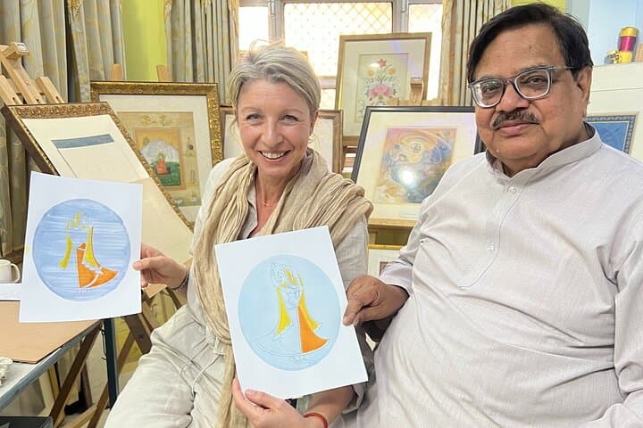 Private Miniature Painting Workshop in Jaipur with Master Artist
